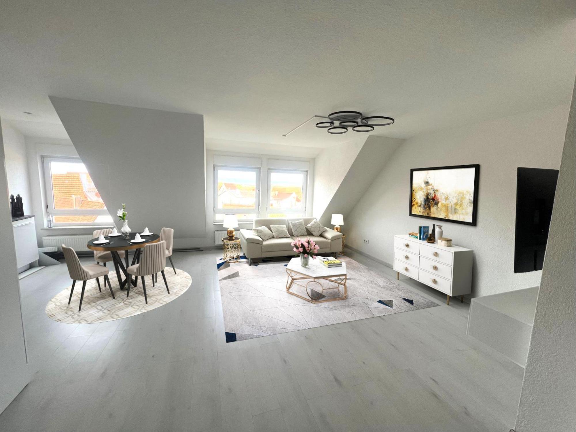 Luxus Maisonette Wohnung Am See, Wehome Premium Sankt Leon-Rot Dış mekan fotoğraf